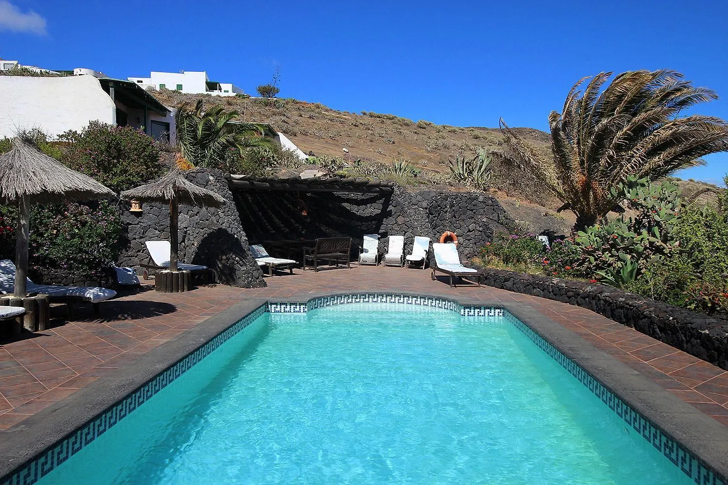 Roco 1 - Grosser Pool, Sauna, Wundervoller Meerblick, Pure Entspannung La Asomada  La Asomada (Lanzarote)